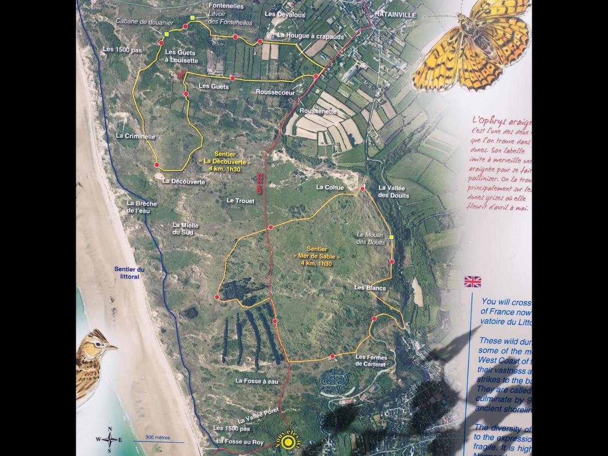 Chez Marie Et Philippe - 1Km De La Plage Les Moitiers-d'Allonne Exteriér fotografie
